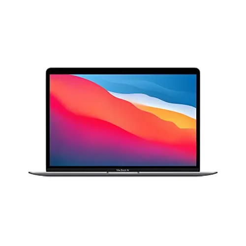 Apple PC Portatile MacBook Air 2020: Chip M1, Display Retina 13", 8GB RAM, 512GB SSD, Tastiera retroilluminata, Videocamera FaceTime HD, Touch ID - Grigio siderale