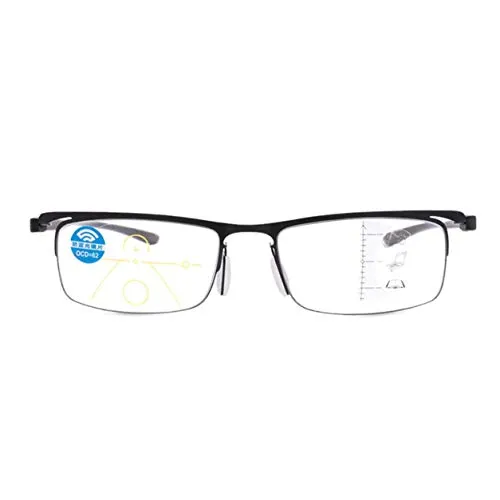 Occhiali Smart Zoom Progressivo Multifocale Anti-Blu Ray Lettura Presbiopia Ipermetropia Multifocale Cura dei Genitori