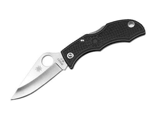 Spyderco, Coltello Pieghevole Ladybug 3, Nero (Schwarz)