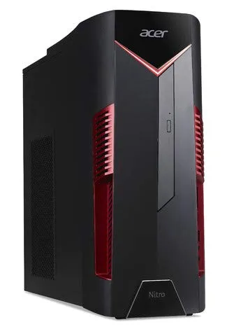 Acer Nitro 50 N50-600 Intel® Core i5 di Nona Generazione i5-9400F 16 GB DDR4-SDRAM 1024 GB SSD Tower Nero, Rosso PC Windows 10 Home Nitro 50 N50-600, 2,9 GHz, Intel® Core i5 di Nona