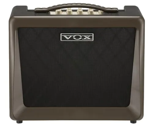 VOX VX50-AG - Amplificatore compatto per chitarra acustica, 50 W, con tubo vuoto NuTube