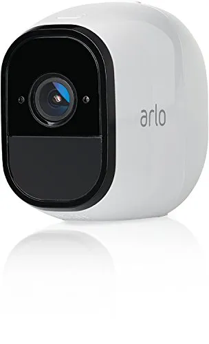 ARLO VMC4030 Telecamera Addizionale per Sistema di Videosorveglianza Wi-Fi senza Fili con Audio a 2 Vie, HD, Visione Notturna, Interno/Esterno, Funziona con Alexa e Google Wi-Fi