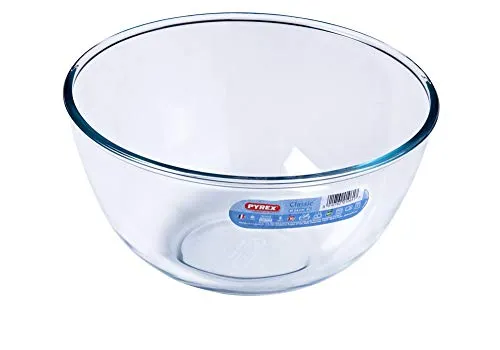 Pyrex Ciotola in vetro da 3 L, bianca