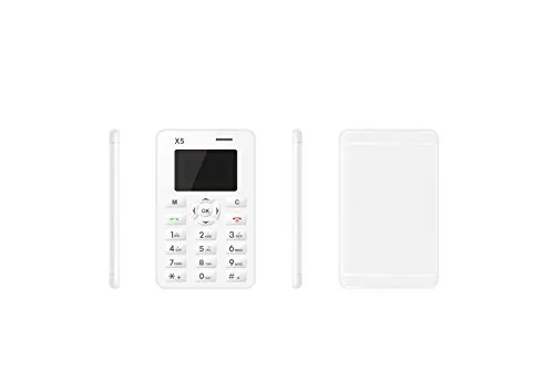i-INN Credit Phone WHI Bluetooth Radio FM Smartphone Telefono Cellulare