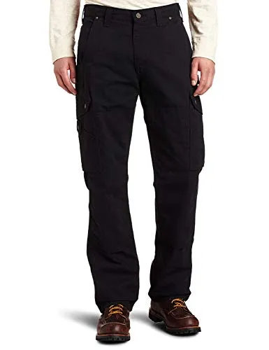 Carhartt Ripstop Cargo Work Pant Pantaloni da lavoro, Uomo, Nero, W30/L34