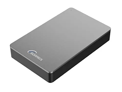 Sonnics Hard disk esterno da scrivania, USB 3.0, per PC Windows, Mac, Smart TV, Xbox One e PS4 Grigio 3 TB
