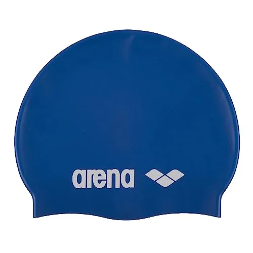 Arena Classic Silicone Jr, Cuffia per Bimbi Unisex Bambini, Blu (Skyblue/White), Taglia Unica