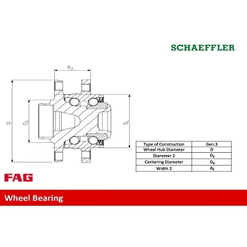 FAG 713644930 WHEEL BEARING KIT