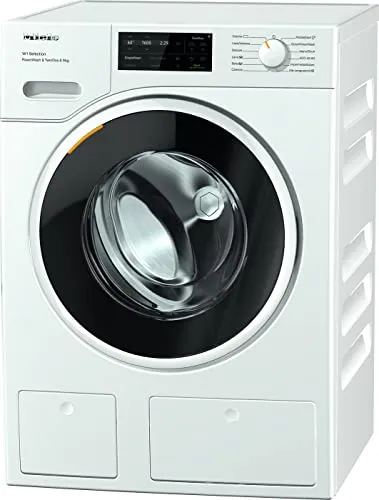 Miele WSI 863 WCS, Lavatrice W1 a Carica Frontale 9 kg, con TwinDos e Miele@Home, Funzione QuickPowerWash e SingleWash, CapDosing, Classe di Efficienza Energetica A, Bianco Loto