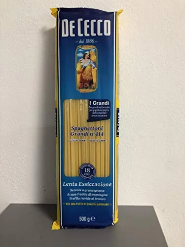 Spaghettoni Grandi De Cecco - Pasta semola grano duro 500g