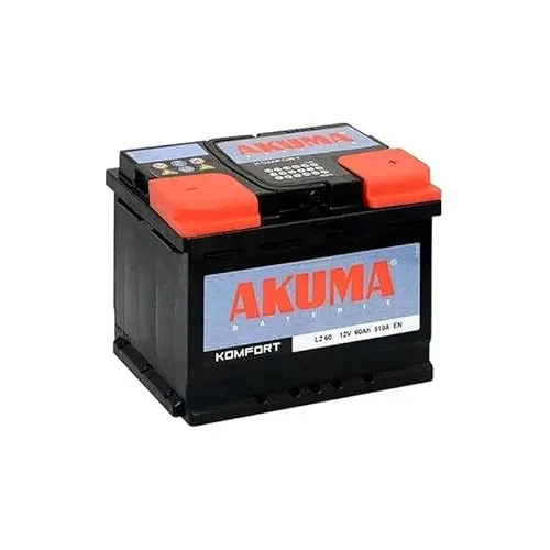 Batteria Auto Akuma = Fiamm 60 Ah 12V 510A En Originale