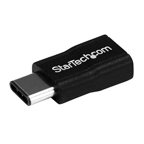 STARTECH.COM Adatattore USB-C a Micro-USB 2.0, M/F, Compatbibile con dispositivi Mobile Come Nokia N1. Nexus 6P/5X