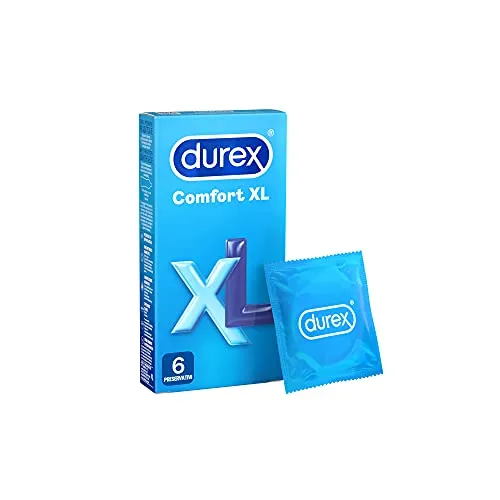 Durex Comfort XL Preservativi Extra Large (57 mm), 36 Profilattici