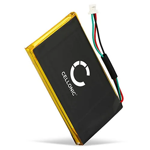 CELLONIC® Batteria Compatibile con Garmin Nüvi 775, 765, Nüvi 1300, Nüvi 1310, Nüvi 1340, Nüvi 1350, Nüvi 1370, Nüvi 1390, Nüvi 245W, 361-00019-12,361-00019-16 1250mAh accu Ricambio Sostituzione