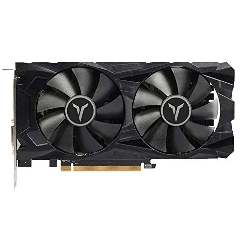 Grborn RX560D-4G D5 Schede grafiche GAEA Doppia Ventola di Raffreddamento 4 GB di Memoria GDDR5 128 Bit DP + HDMI + DVI-D GPU Dissipatore di Calore