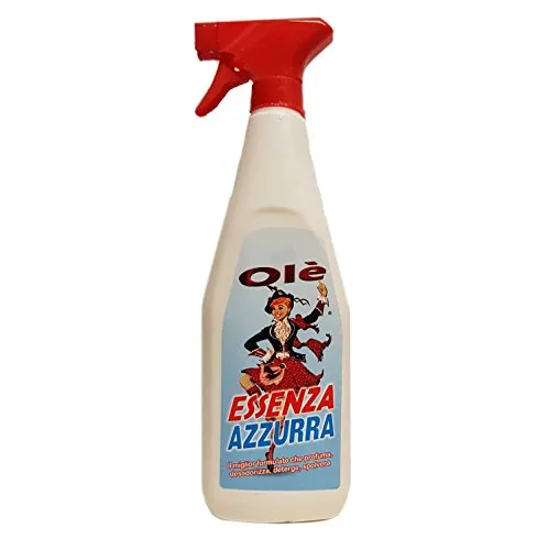 Olè Essenza, Linea Classica - Detergente spruzzatore per ambienti e superfici, Profumazione Azzurra, 750 ml