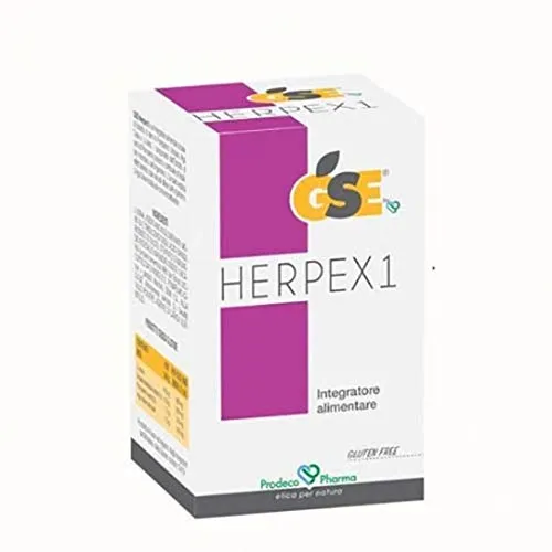 GSE HERPEX1 Integratore Difese Labbra Semi Pompelmo Grapefruit Supplement 60cp