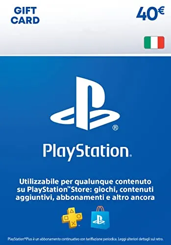 40€ PlayStation Store Gift Card | PSN Account italiano [Codice per email]