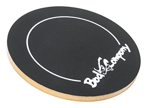 Bad Company Pedana propriocettiva professionale in legno MDF I Tavola basculante per uso sportivo e terapeutico per favorire coordinazione ed equilibrio I Balance board diametro 30 – 40 - 50 cm (a- 30 cm)