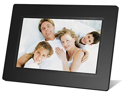 Braun Digiframe 711 Cornice Digitale, LCD da 7", Risoluzione 800 x 480, 16:9, Nero