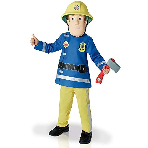 Rubie's- Fireman Sam Costumi per Bambini, M, IT610901-M