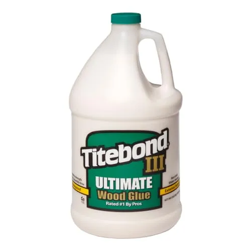 Titebond 1416 Colla per legno resistente all'acqua Titebond III, 3,8 L