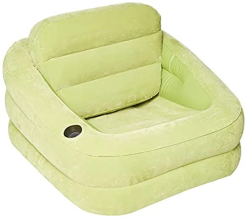 Intex 68586 Poltrona Accent, PVC, Verde, Singolo, 97x107x71 cm