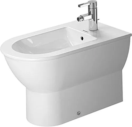 Duravit Stand-Bidet Darling New 630 mm, 1 Hahnloch, weiss WonderGliss, 22511000001