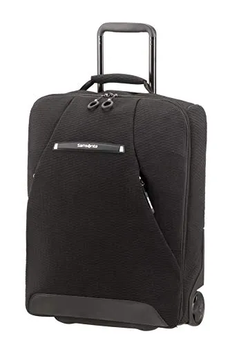 Samsonite Neoknit - Borsone/Zaino con 2 Ruote S, 55 cm, 41 L, Nero (Black/White)