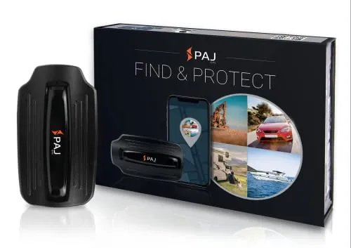 PAJ GPS Power Finder- GPS Tracker per auto, moto e camion con calamita. Localizzatore gps con 40 giorni circa di durata della batteria (90 giorni in standby) - Tracciamento live tramite App -Antifurto