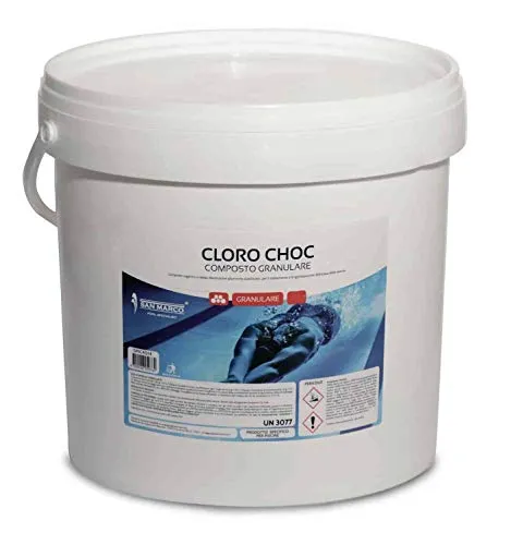 Cloro Shock Granulare 25 Kg per piscina San Marco