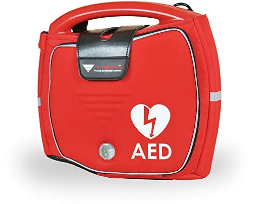 Progetti Medical Borsa da Trasporto per Defibrillatore DAE Rescue SAM, Rosso