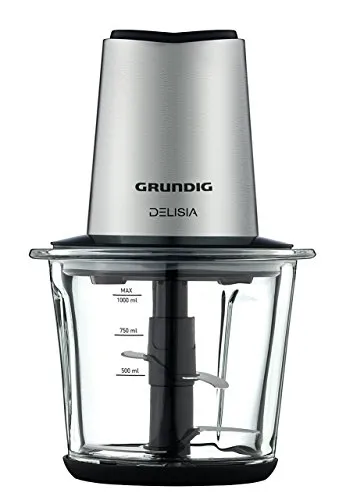 GRUNDIG CH 8680 - Tritatutto multiuso, 1 l, in acciaio INOX, 1 l