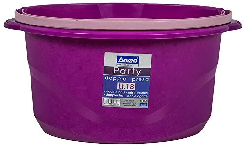 Bama Party Double Grip per lavabo, Multicolore, 18 Litri