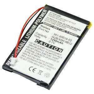 subtel® Batteria Premium Compatibile con Garmin Nüvi 300 300T Nüvi 310 310 Deluxe 310T Nüvi 350 350T Nüvi 360 360T Nüvi 370, 010-00538-78 361-00019-02 361-00019-06 IA2B309C4B32 1250mAh accu Ricambio