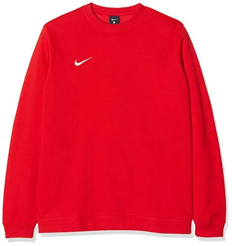 Nike Club19 Crew, Maglietta Sportiva A Maniche Lunghe Uomo, University Red/White, S