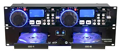 Pronomic CDJ-230 Doppio lettore CD DJ con USB & SD