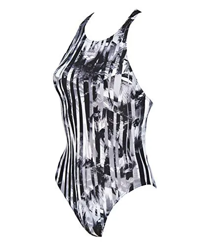 Arena One Riviera M - Costume da bagno intero sportivo da donna, Donna, 001697-505, nero, DE 40 | US 36