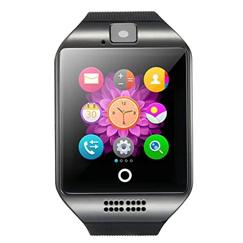Bluetooth Smartwatch orologio da polso supporto NFC fotocamera TF Card Smart Watch per iOS Android