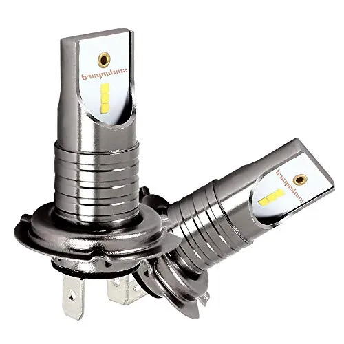 Lampadine H7 LED 55W 13000LM Kit Lampada Sostituzione per Alogena Lampade e Xenon Luci Fari Abbaglianti o Anabbaglianti per Auto