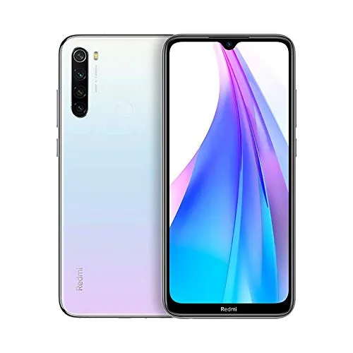 Xiaomi Redmi Note 8T– Smartphone Display a goccia da 6,3" FullHD+ (Quad Camera AI da 48MP, 4000 mAh, Jack de 3,5mm, NFC, Radio FM, Snapdragon 665, 3 + 32 GB Moonlight, Bianco