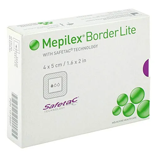 MEPILEX Border Lite Verband 4 x 5 cm sterile 10 St