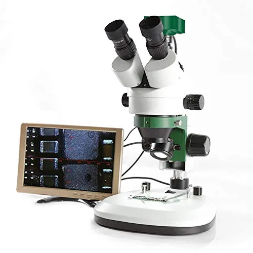 Qczgdhj 7-45X Microscopio Stereoscopico Microscopio Stereoscopico per Microscopio Stereoscopico per La Riparazione di Telefoni Cellulari
