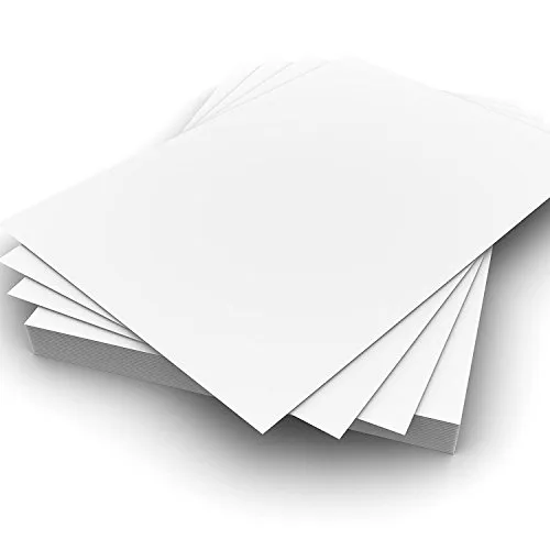 Carta 115 gr DIN A4 - Carta Patinata lucida 115 grammi - Stampanti Laser e Inkjet (a getto d'inchiostro) Ufficio, Business, Hobbies, Utility … (50)