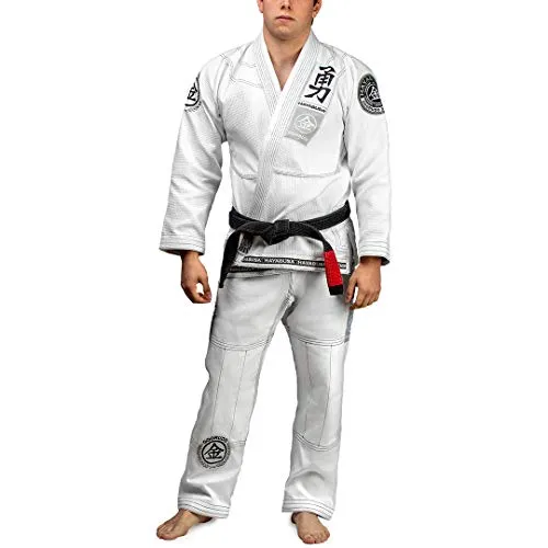 Kimono Brazilian Jiu Jitsu Hayabusa Goorudo 3.0 Bianco A2