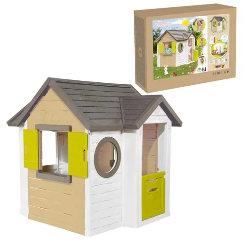 Smoby - Casetta My New House, 7600810406, 2 Anni, Completamente Personalizzabile