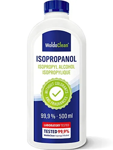 Isopropanolo 99,9% alcool detergente 500 ml - alcool isopropilico