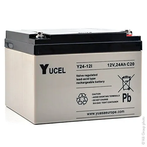 Yucel - Batteria AGM YUCEL Y24-12I 12V 24Ah M5-F