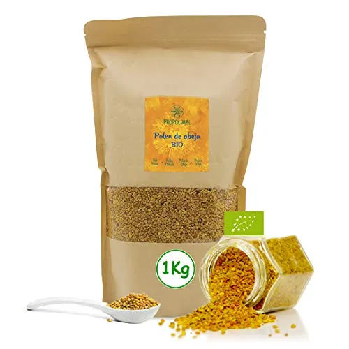 1 kg - Polline BIO proveniente dalla Spagna 100% naturale. Polline Biologico dapi privo di residui. Pollini fonte di proteine, amminoacidi, grassi, vitamine e minerali.