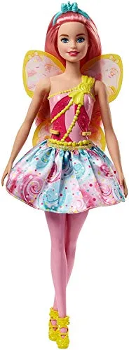 Barbie- Fatina del Regno delle Caramelle dal Mondo di Dreamtopia, FJC88